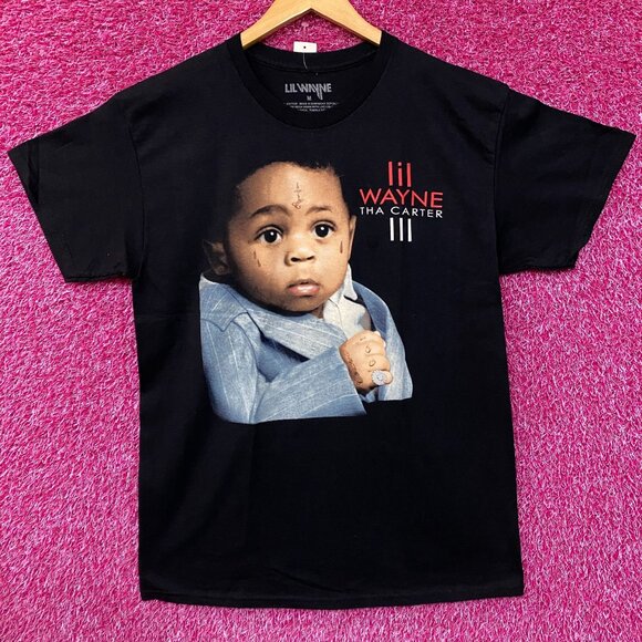 Lil Wayne Tha Carter III Album Hip-Hop T-shirt size Medium - Picture 1 of 4